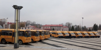 Новые школьные автобусы. - Кузнецкий район